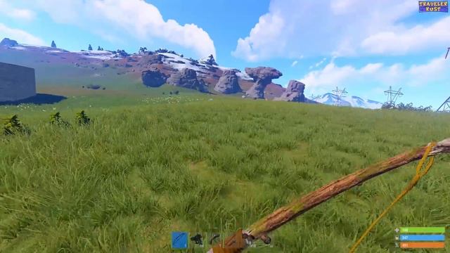 RUST - Начало Большого Выживания. Нет Времени Объяснять, У Меня Горит Дверь. Часть 1. смотреть онлайн