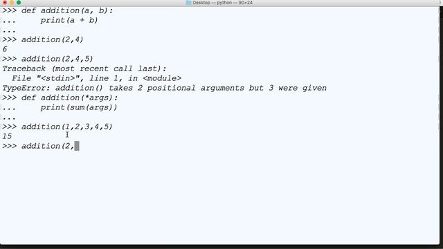 Python 3 Tutorial: How To Use *args In Python 3 смотреть онлайн