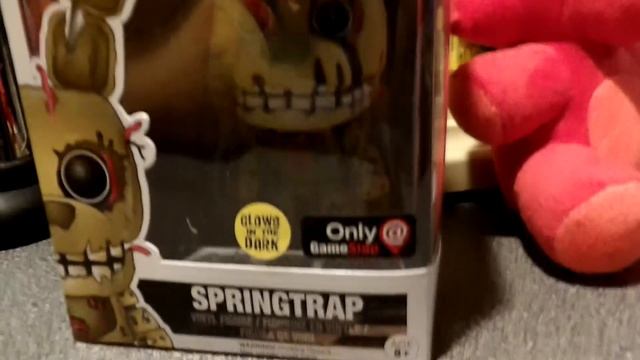 Glow In The Dark FNAF Springtrap FunKo Pop Unboxing смотреть онлайн