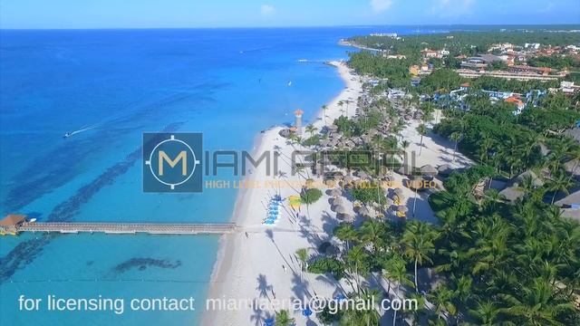 Playa Dominicus Aerial,  Bayahibe, La Romana, Dominican Republic HD1080