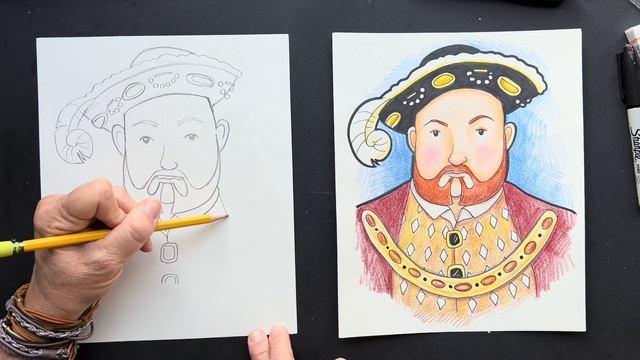 How to draw King Henry the 8th смотреть онлайн