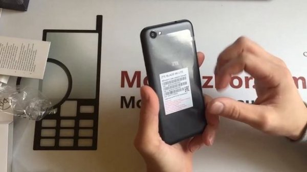 ZTE Blade A6 Lite / Распаковка и краткий обзор