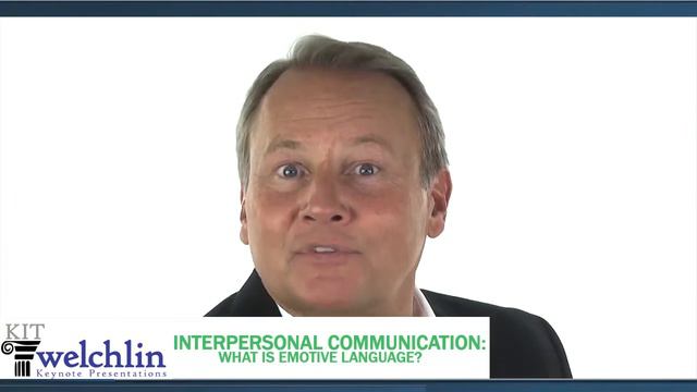 Interpersonal Communication: What Is Emotive Language? смотреть онлайн