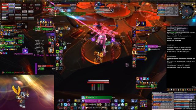 WoW Legion Kill 'Coven of Shivarra' - "Antorus" Heroic Raid Blood DK Tank PoV (2160p) смотреть онлайн