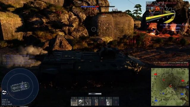 BTR-80A BRRRRTTTT - War Thunder смотреть онлайн