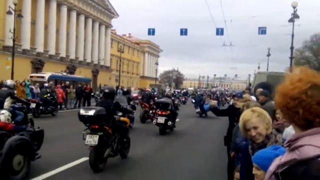 Открытие мотосезона 2018 СПб смотреть онлайн