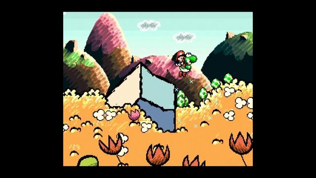 Yoshi's Island Intro & 1-1: Make Eggs, Throw Eggs смотреть онлайн