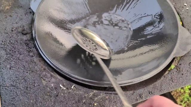 Как обжечь чугунную сковороду садж. смотреть онлайн