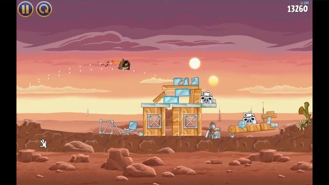 Let's Play Angry Birds Star Wars #5 - Tatooine: Level 6 [GER/Full HD] смотреть онлайн