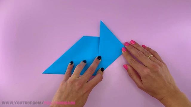 How to make a paper POPPER EASY. Cool origami banger, loud paper banger. смотреть онлайн