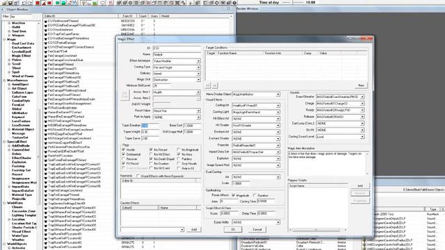 Skyrim Creation Kit Tutorial - Basic Spell Creation смотреть онлайн