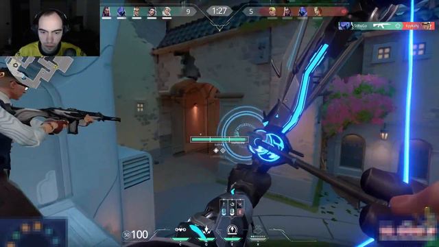 Скилзор с Эвелоном играют в Валорант потным стаком на Алмазах №2 (ft. Строго, Каравай, Станислав) смотреть онлайн