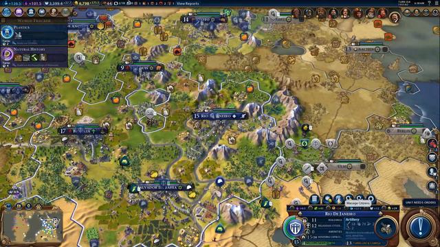Cincinnati Zoo | Civilization VI | Part XXXI смотреть онлайн
