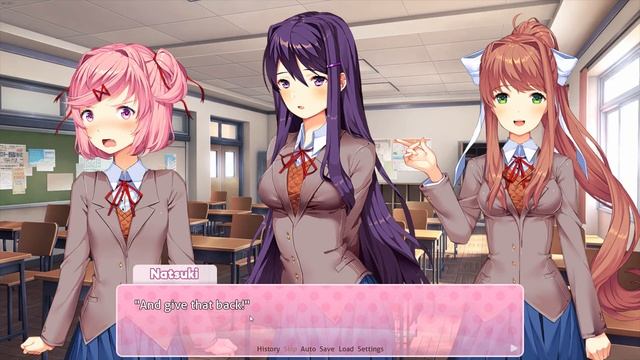 LET'S WRITE POEMS!!! Doki Doki Literature Club Part 1 смотреть онлайн