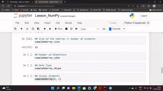 Learn NumPy - 002: Python list vs. ndarray смотреть онлайн