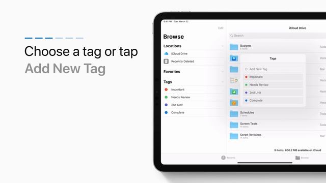 Add tags in the Files App on your iPad — Apple Support смотреть онлайн