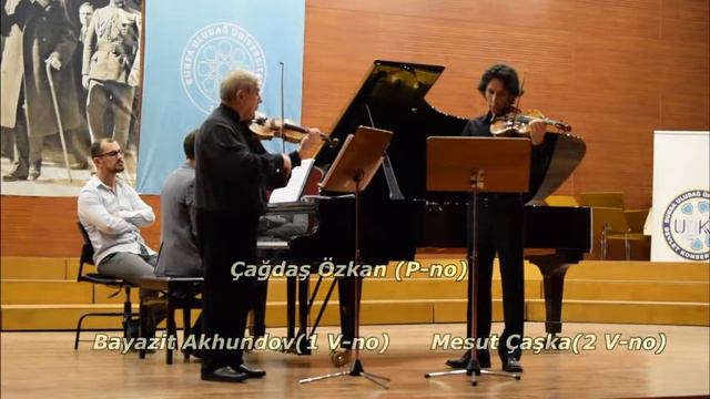Javanshir GULIYEV - "CYPRUS SUITE" - for two violins and piano. 2019 смотреть онлайн