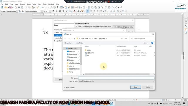 Mail merge in Libre office writer смотреть онлайн