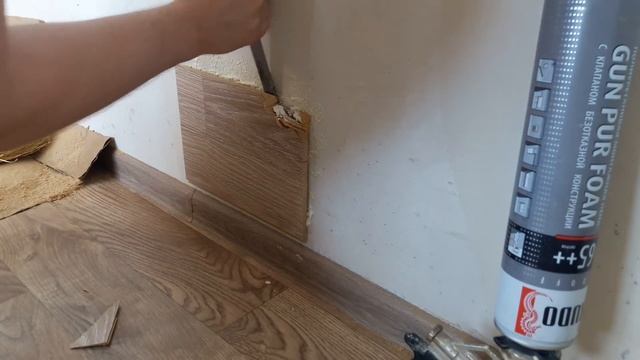 Ламинат на стену на пену. Можно ли? смотреть онлайн