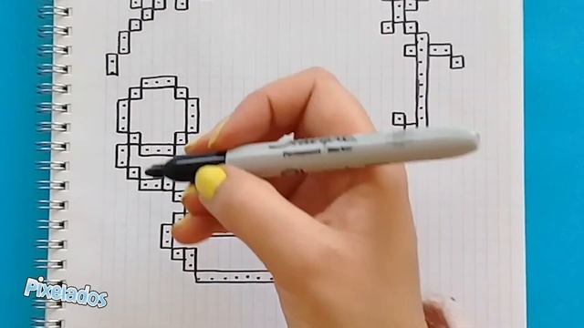 COMO DIBUJAR ZOMBIE DE PLANTAS VERSUS ZOMBIES PIXEL ART - PIXELADOS смотреть онлайн