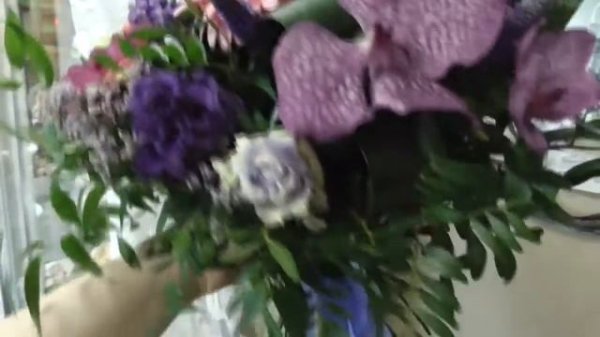 Флористика !VLOG:  Рабочие будни флориста 24! ♥  FLORISTIC ♥ (Букеты,композиция,витрина)  ♥ ksu66a