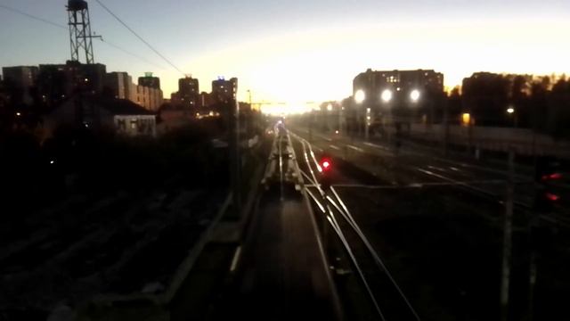 Электропоезд ЭД4М-0502 Фирменный Экспресс №7090 Москва Курская Владимир смотреть онлайн