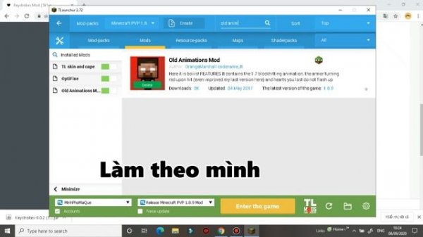 KEYSTROKES MOD RAINBOW [1.8.9 & 1.12.2] |DOWNLOAD LINK + TUTORIAL