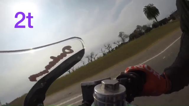 Honda Nsr 150sp vs Kawasaki 150 cyclone смотреть онлайн