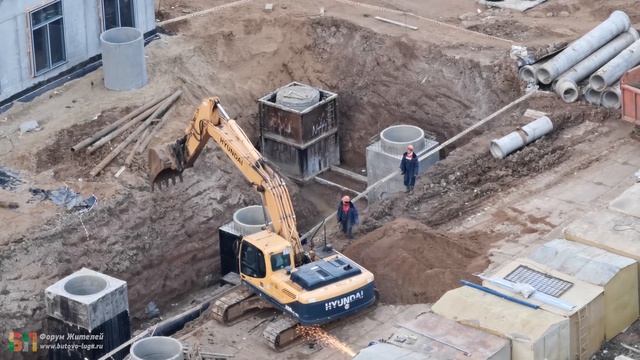 Ход строительства 2 очереди - Бунинские Луга, Октябрь смотреть онлайн