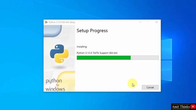 How to install Python 3.12.0 on Windows 10 смотреть онлайн