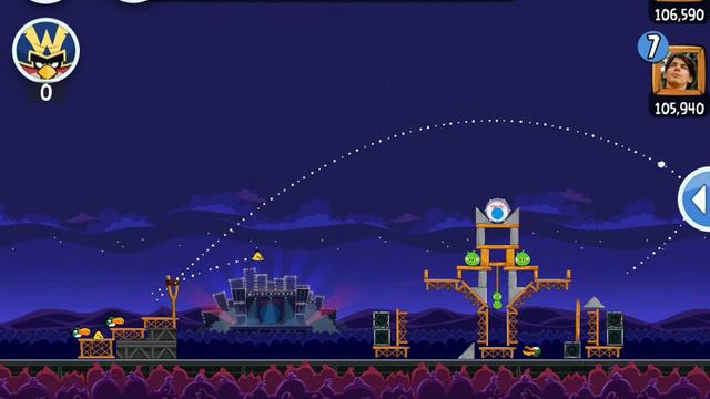 Турнир Angry Birds Friends Tournament Неделя 70 (16 сент. 2013) Уровень 6 - Прохождение на 3 Звезды смотреть онлайн