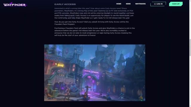 Wayfinder - Closed Beta | Early Access | Founders Pack - MASSIVE INFO DROP смотреть онлайн