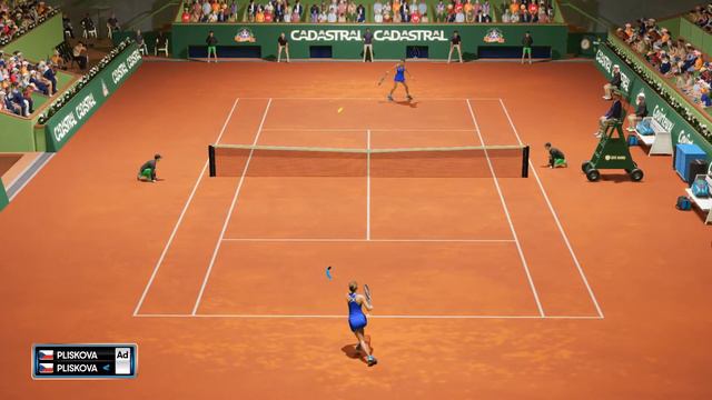 AO Tennis 2 - KAROLINA PLISKOVA VS KAROLINA PLISKOVA 2.0 смотреть онлайн