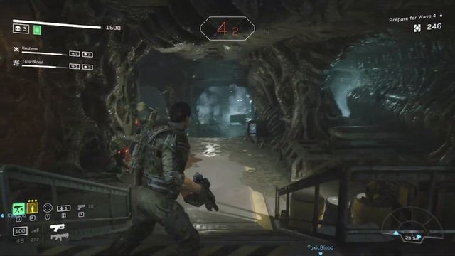 Aliens Fireteam Elite - NEW ! N79 EVA Laser looks Insane , Gun Review , Intense Horde Mode Gamepla смотреть онлайн
