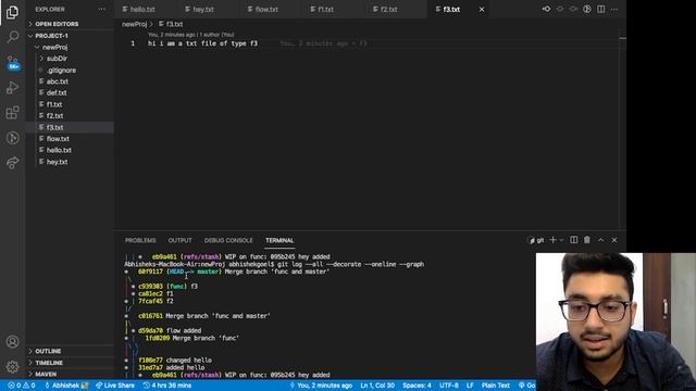 Beautifying git log command| | Git and Github Tutorial | Hello GIT | Learning GIT from basics смотреть онлайн