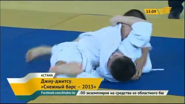 В Астане прошел турнир по джиу-джитсу среди подростков