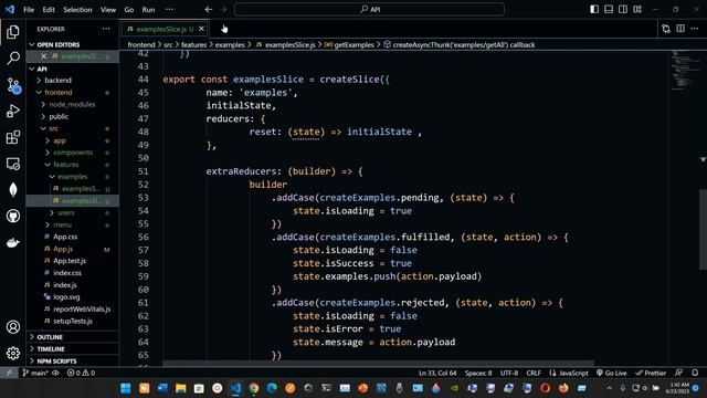 Retrieve Data: ExtraReducers, AsyncThunk Functions, and Global State - API Front End Project. смотреть онлайн