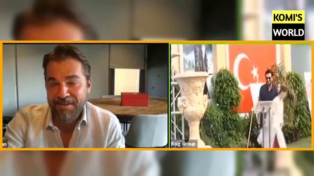 Engin Altan Meeting With Humayun Saeed Pakistani | Esra's Bilgic Ghazi Ertugrul Drama | Komi's Worl смотреть онлайн