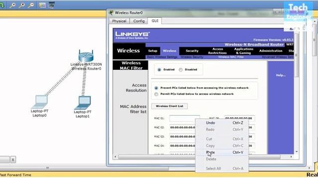 Configure MAC Address Filtering in Wireless Router of Packet Tracer смотреть онлайн