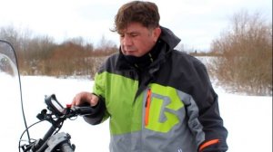 Навигатор для снегохода, квадроцикла и мотоцикла.