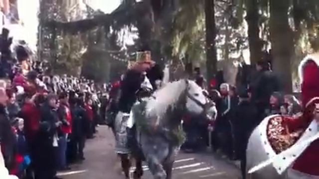 Obicei de Anul Nou din Bucovina. Malanca lui Stefan cel Mare.MOV смотреть онлайн