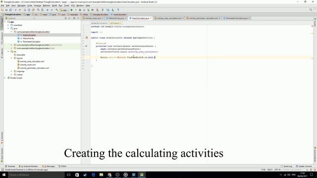 Android Studio - How to make a Triangle Calculator смотреть онлайн