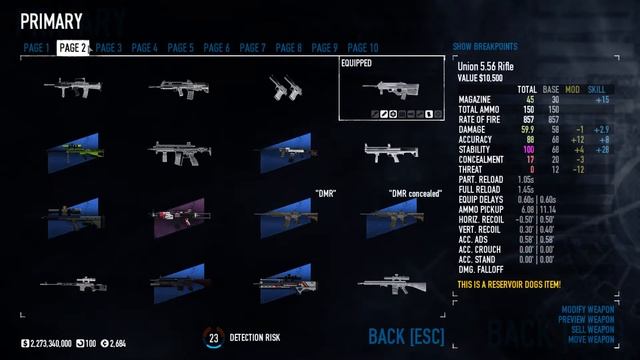 PAYDAY 2 / Drag and drop inventory pages смотреть онлайн