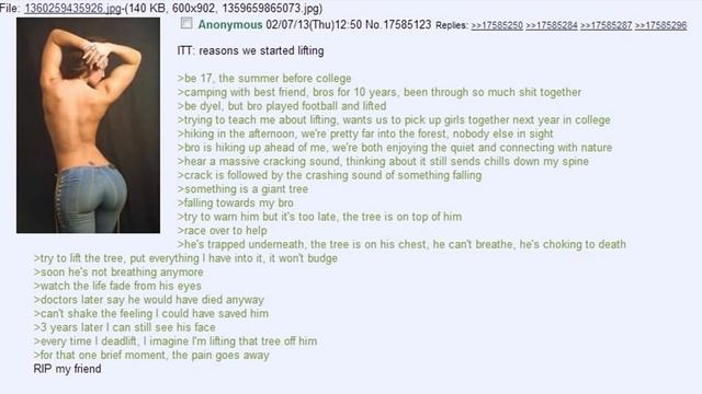 Greentext Stories- Why I Started Lifting смотреть онлайн