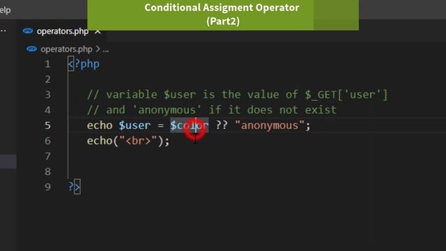 PHP Basic for beginners in Tamil - Null Coalescing Operators | Lesson 24 смотреть онлайн