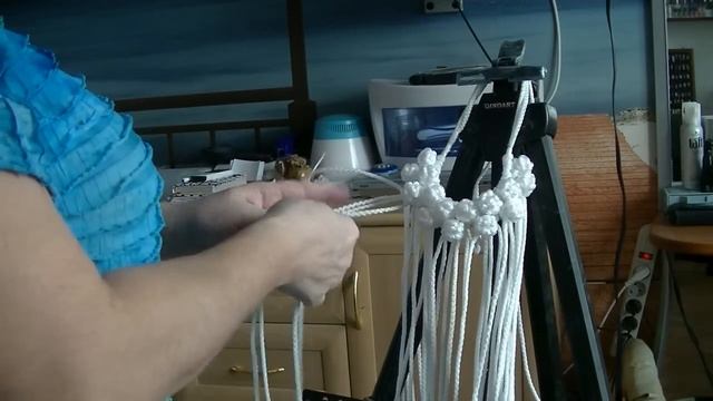 Макраме Плетём собаку Часть 1 смотреть онлайн