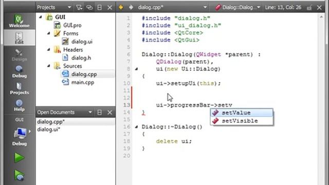 C++ Qt 24   QSlider And QProgressBar