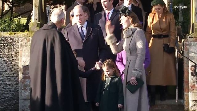 Prince George & Princess Charlotte Steal the Show As Royals Leave Church | British Royals | InStyle смотреть онлайн