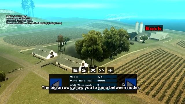 [SA-MP] 0.3e Cinematic Camera Editor смотреть онлайн