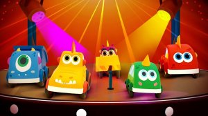 Развивающие мультики для малышей – Весёлые песенки про машинки Мокас – Сборник для детей